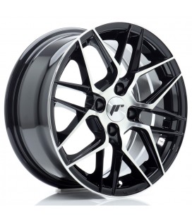 JR Wheels JR28 15x7 ET25 4x100 Gloss Black Machined Face