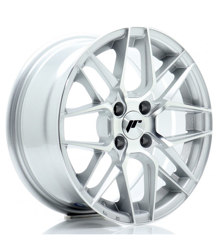 JR Wheels JR28 15x7 ET38 4x100 Silver Machined Face