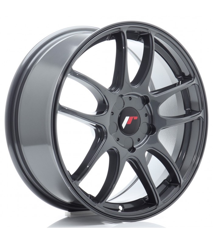 JR Wheels JR29 17x7 ET20-48 5H BLANK Hyper Gray