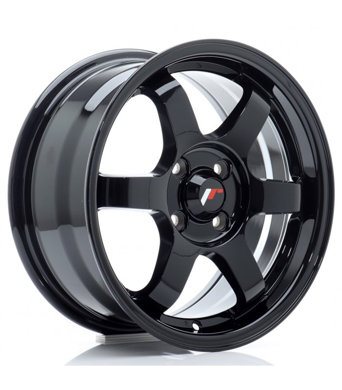 JR Wheels JR3 15x7 ET25 4x100 Gloss Black