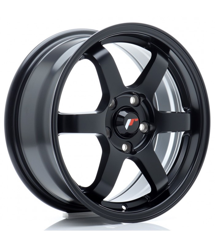 JR Wheels JR3 16x7 ET25 4x108 Matt Black