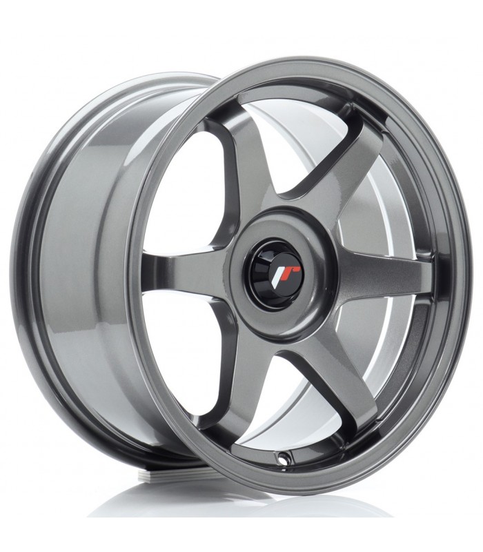 JR Wheels JR3 16x8 ET25 BLANK Gun Metal