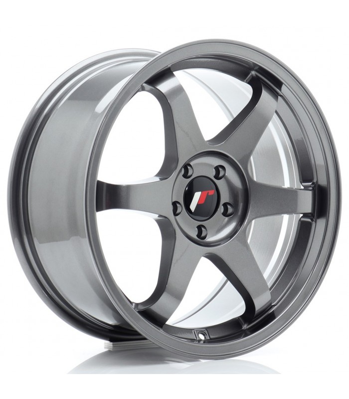 JR Wheels JR3 17x8 ET35 5x100 Gun Metal