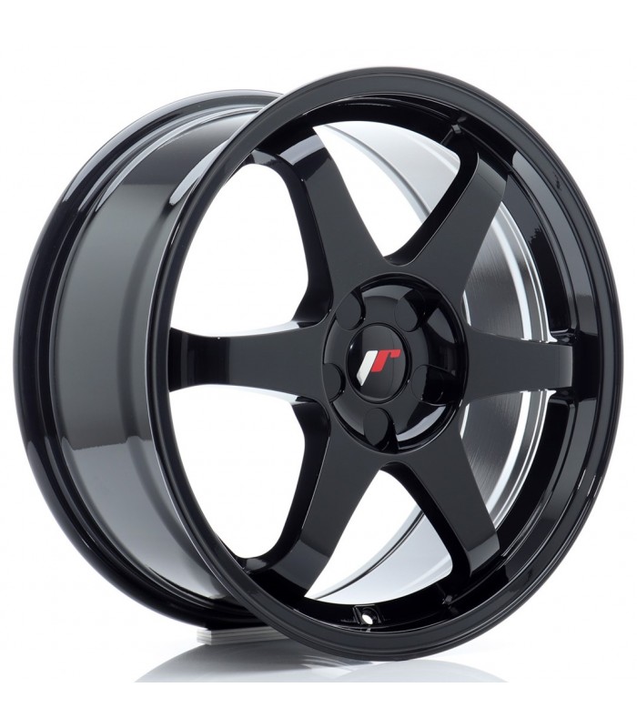 JR Wheels JR3 18x8 ET20-45 5H BLANK Gloss Black