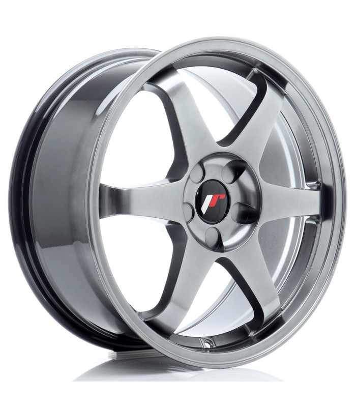 JR Wheels JR3 18x8 ET20-45 5H BLANK Hyper Black