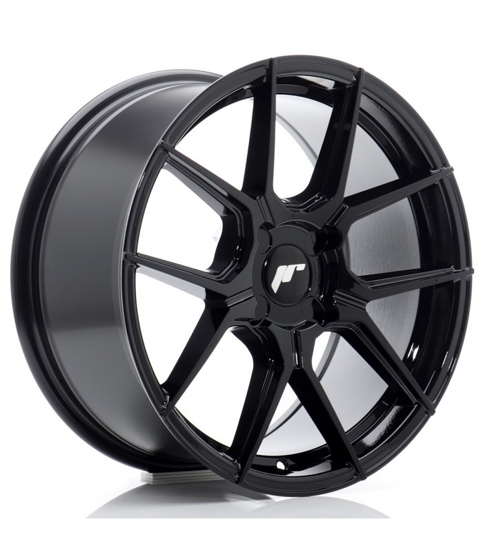 JR Wheels JR30 17x8 ET20-40 4H BLANK Gloss Black