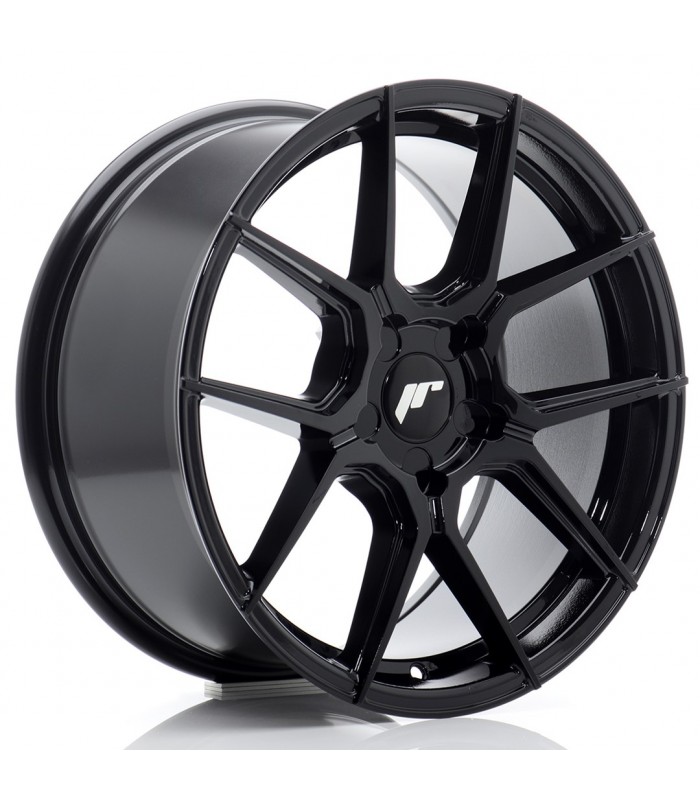 JR Wheels JR30 17x8 ET20-40 5H BLANK Gloss Black