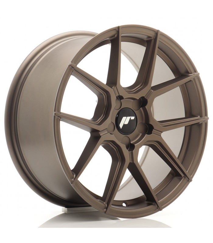 JR Wheels JR30 17x8 ET20-40 5H BLANK Matt Bronze