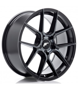 JR Wheels JR30 18x8 ET20-40 5H BLANK Black Machined w/Tinted Face
