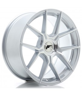 JR Wheels JR30 18x8 ET20-40 BLANK Silver Machined Face