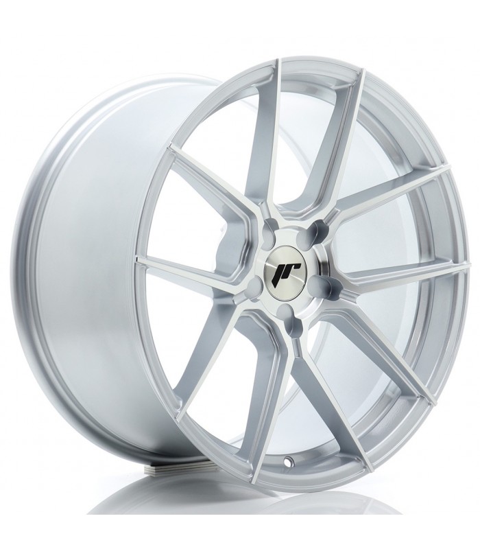 JR Wheels JR30 19x9 ET20-40 5H BLANK Silver Machined Face