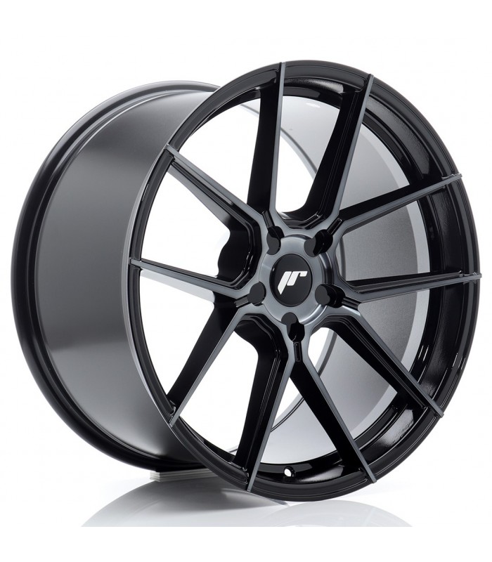 JR Wheels JR30 20x9 ET20-35 5H BLANK Black Machined w/Tinted Face