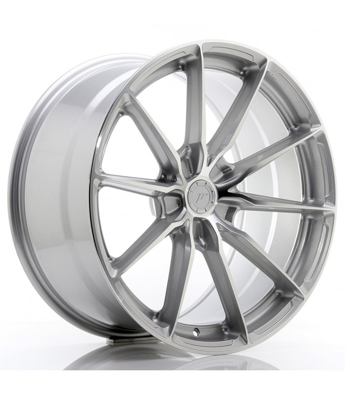 JR Wheels JR37 20x10 ET35 5x112 Silver Machined Face