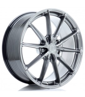 JR Wheels JR37 21x9 ET10-52 5H BLANK Hyper Black