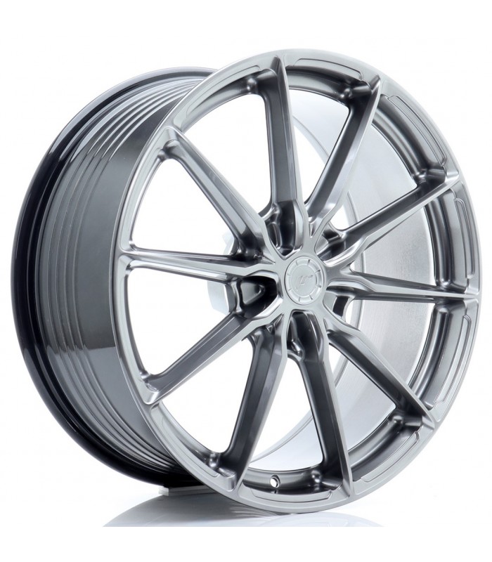 JR Wheels JR37 21x9 ET10-52 5H BLANK Hyper Black