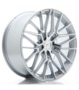 JR Wheels JR38 18x8 ET20-45 5H BLANK Silver Machined Face