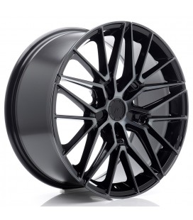 JR Wheels JR38 19x8 ET20-40 5H BLANK Black Machined w/Tinted Face