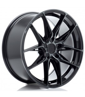 JR Wheels JR44 18x8 ET20-42 5H BLANK Black Machined w/Tinted Face