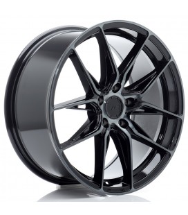 JR Wheels JR44 18x8 ET42 5x112 Black Machined w/Tinted Face