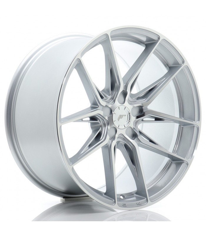 JR Wheels JR44 19x9,5 ET20-40 5H BLANK Silver w/ Machined Face