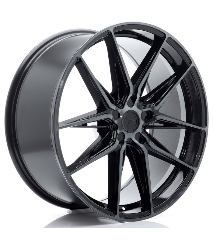JR Wheels JR44 21x9 ET20-40 5H BLANK Black Machined w/Tinted Face