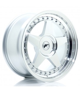 JR Wheels JR6 17x9 ET20-35 BLANK Silver Machined Face