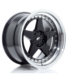 JR Wheels JR6 18x10,5 ET25 5x114,3/120 Gloss Black w/Machined Lip