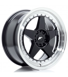JR Wheels JR6 18x8,5 ET22 5x114,3/120 Gloss Black w/Machined Lip