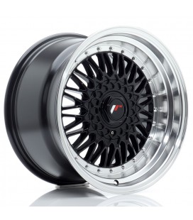 JR Wheels JR9 17x10 ET20 BLANK Gloss Black w/Machined Lip