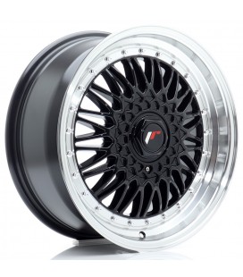 JR Wheels JR9 17x7,5 ET35 4x100/108 Gloss Black w/Machined Lip