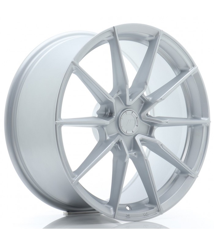 JR Wheels SL02 18x8 ET20-40 5H BLANK Matt Silver
