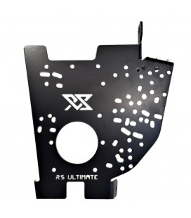 Handbrake Mounting Plate drilled BMW E46 Black