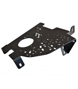 Handbrake Mounting Plate drilled BMW E46 Black