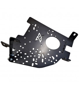 Handbrake Mounting Plate drilled BMW E46 Black