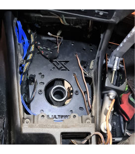 Rankinio stabdžio tvirtinimo plokštelė pragręžta BMW E46 juoda