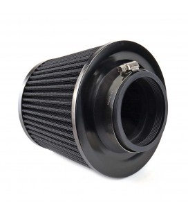 Automobilio oro kūginis filtras, juodas, universalus, 3 tvirtinimo adapteriai