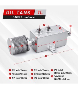 Tepalo surinkimo bakelis 1L