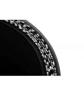 Silikoninė redukcinė alkūnė 90' 63/76 mm juoda