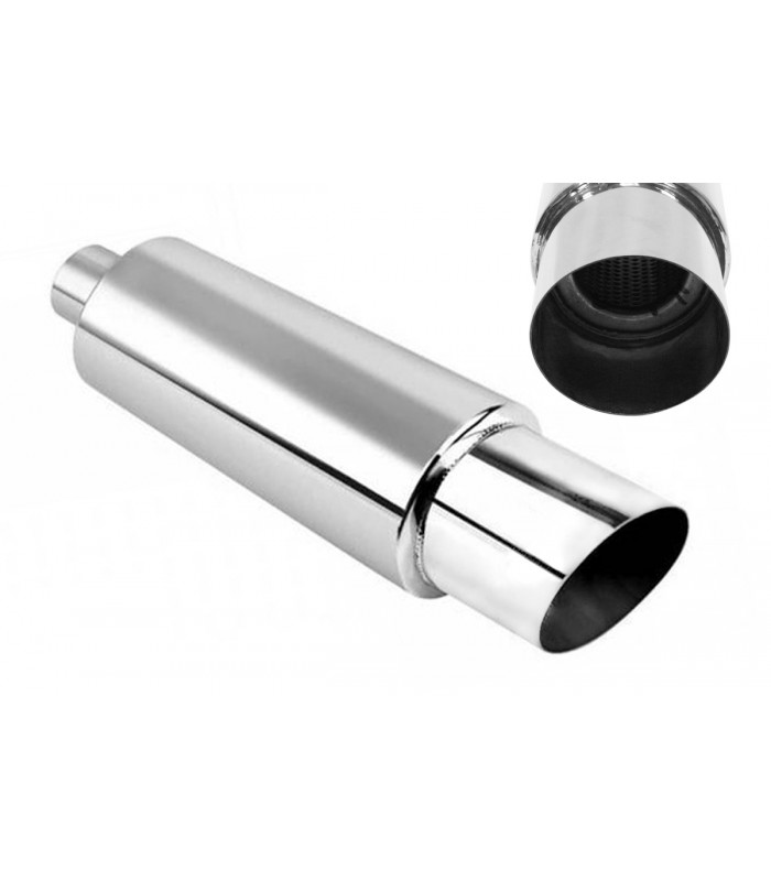 Rear Silencer TurboWorks 89mm Inlet 2.25" (57mm)