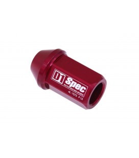 Racing lug nuts D1Spec Alu 12x1.25 red