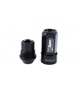 Racing lug nuts D1Spec Heptagon 2in1 12x1.25 Black