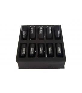 Racing lug nuts D1Spec HEX Alu 1.25 black