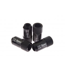 Racing lug nuts D1Spec HEX Alu 1.5 black