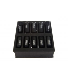 Racing lug nuts D1Spec HEX Alu 1.5 black