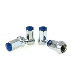 Racing lug nuts D1Spec Stal 12x1.25 SilverBlue