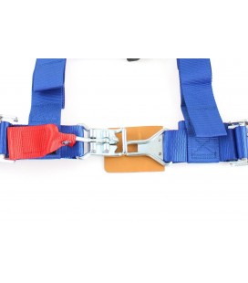 Racing seat belts 4p 2" Blue - DTM