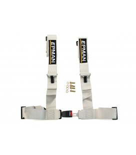 Racing seat belts 4p 3" EPMAN Grey