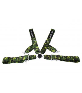 Racing seat belts SLIDE Quick 4p 3" Camo