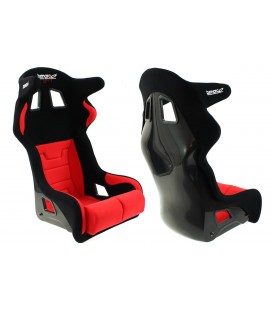 Racing Seat Bimarco Grip Velvet BlackRed HANS FIA