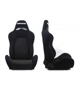 Racing seat DRAGO BRIDE BLACK material